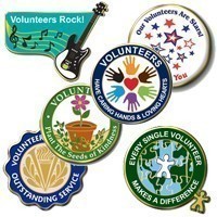 Custom Pins Volunteer Pins 